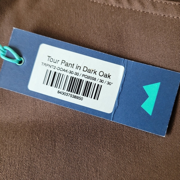 Myles tour pants in dark oak, new - Picture 5 of 8